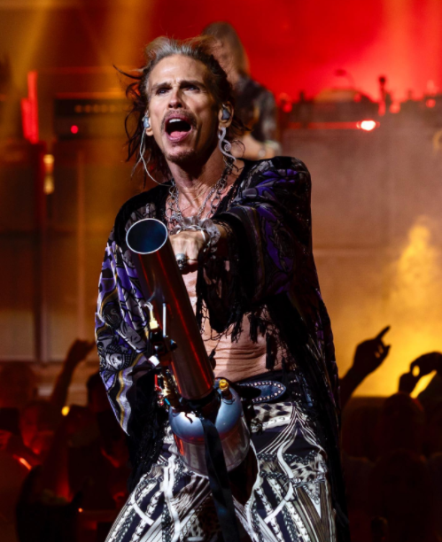 Steven Taylor, lead singer of the Boston-based rock band Aerosmith