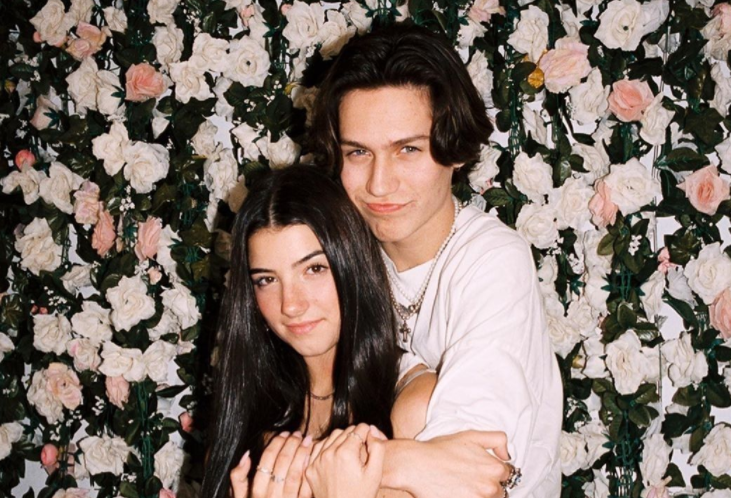 Lil Huddy and his ex-girlfriend, Charli D'Amelio